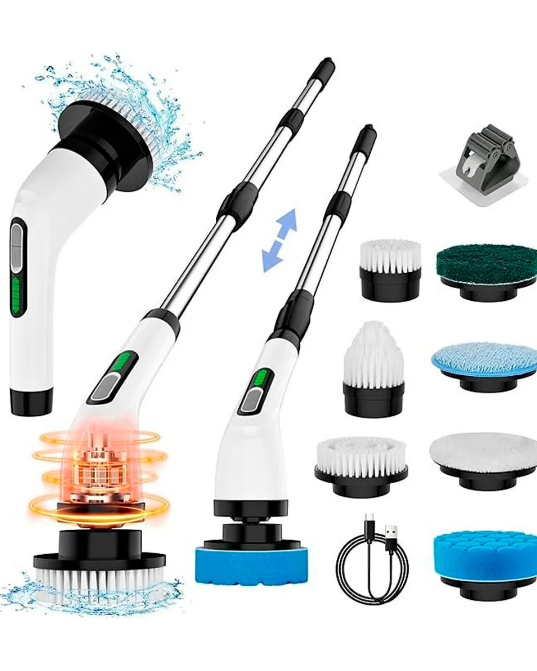 CEPILLO ELECTRICO DE LIMPIEZA 7 EN 1