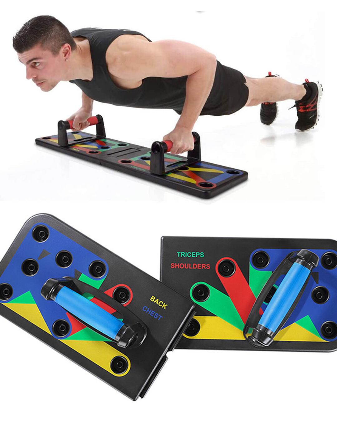 Tablero de Flexiones Push Up Board